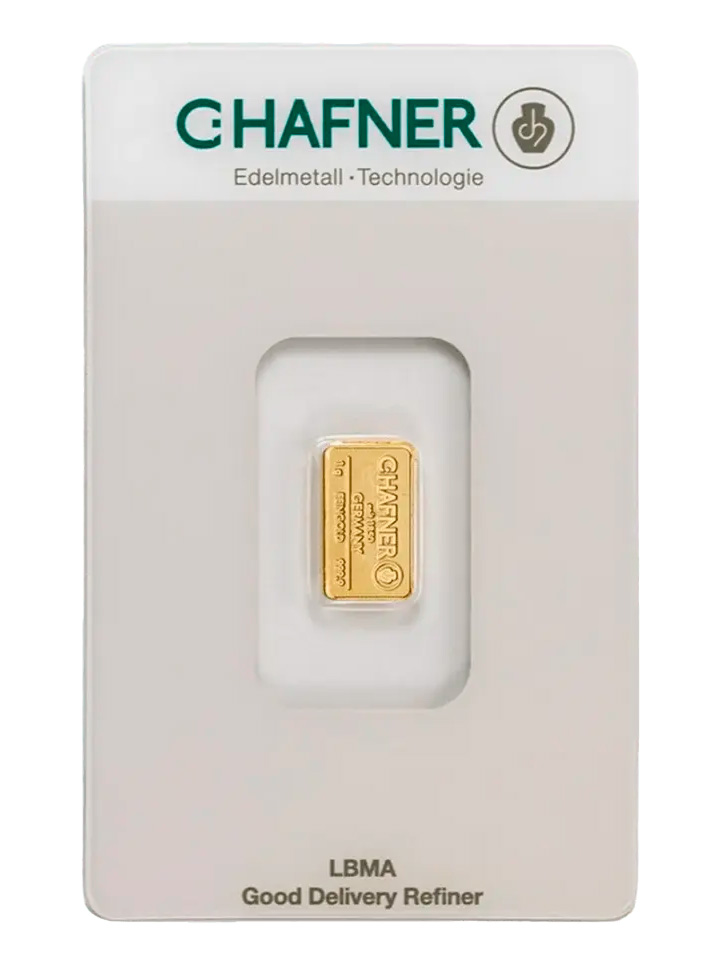 buy 1g gold bar chafner